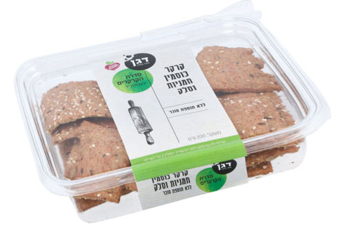 תמונה של דגן קרקר כוסמין חמניות וסלק ללא תוספת סוכר 200 ג'ר