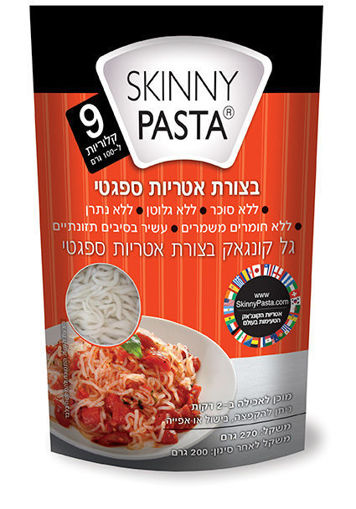 תמונה של סקיני פסטה - אטריות קונג'אק בצורת ספגטי 270 ג"ר