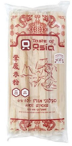 תמונה של טייסט אוף אסיה מקלוני אורז 10 ממ 400 ג"ר